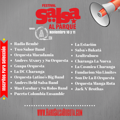 Festival Salsa Al Parque 2018