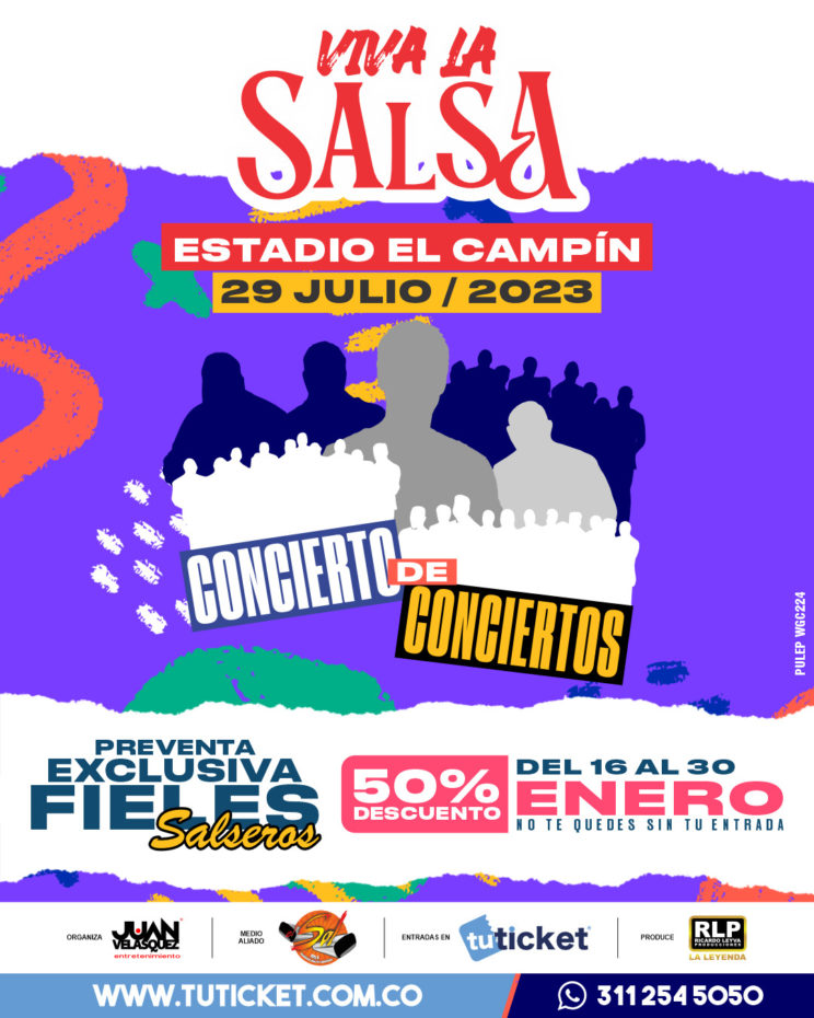 Concierto Viva La Salsa 2023 (Campín) - Hard Salsa Bogotá