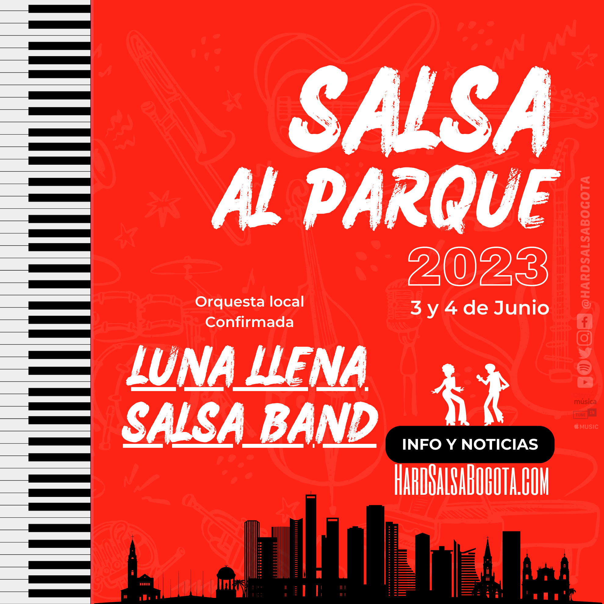 Luna Llena Salsa Band | Salsa Al Parque 2023