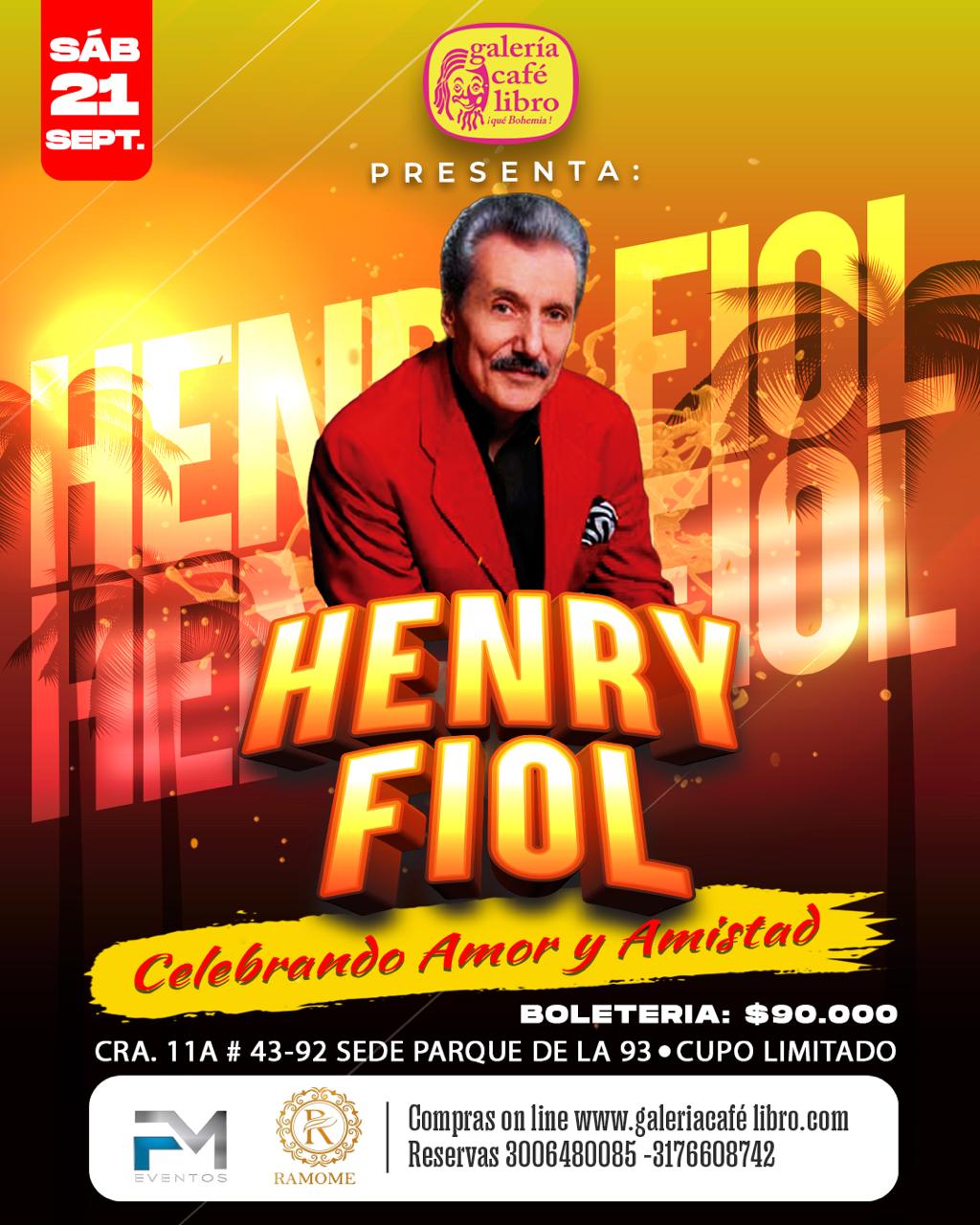 Henry Fio En Galeria Cafe Libro