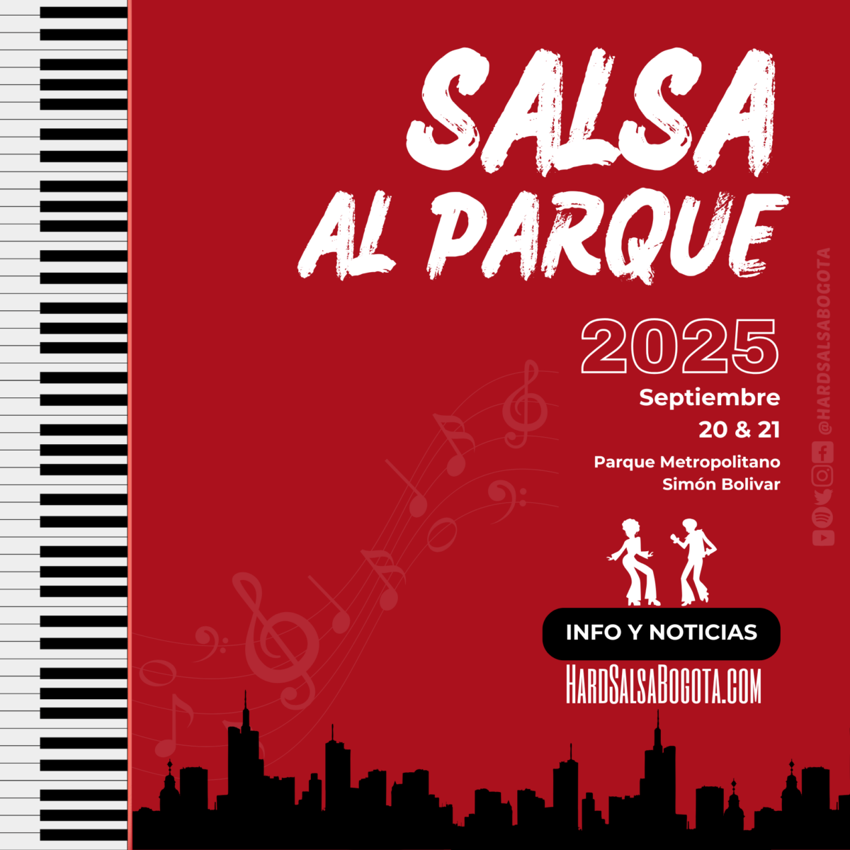 Salsa Al Parque 2025 Bogotá