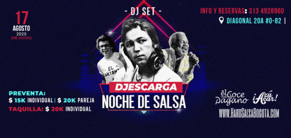 DJESCARGA en el Goce Pagano Bogotá