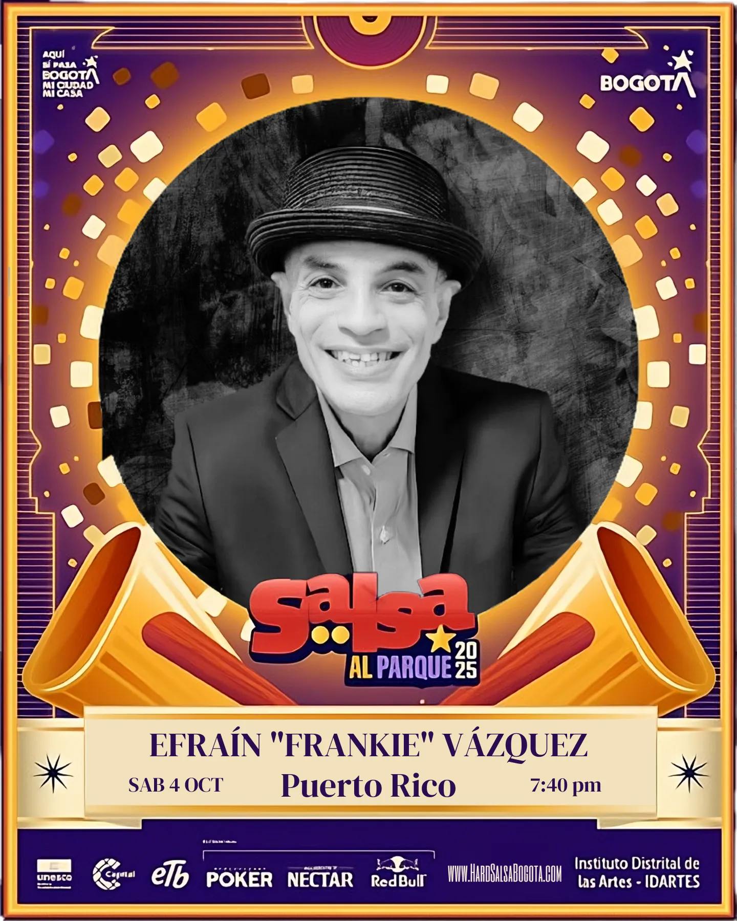 Frankie Vazquez - Festival Salsa Al Parque 2025