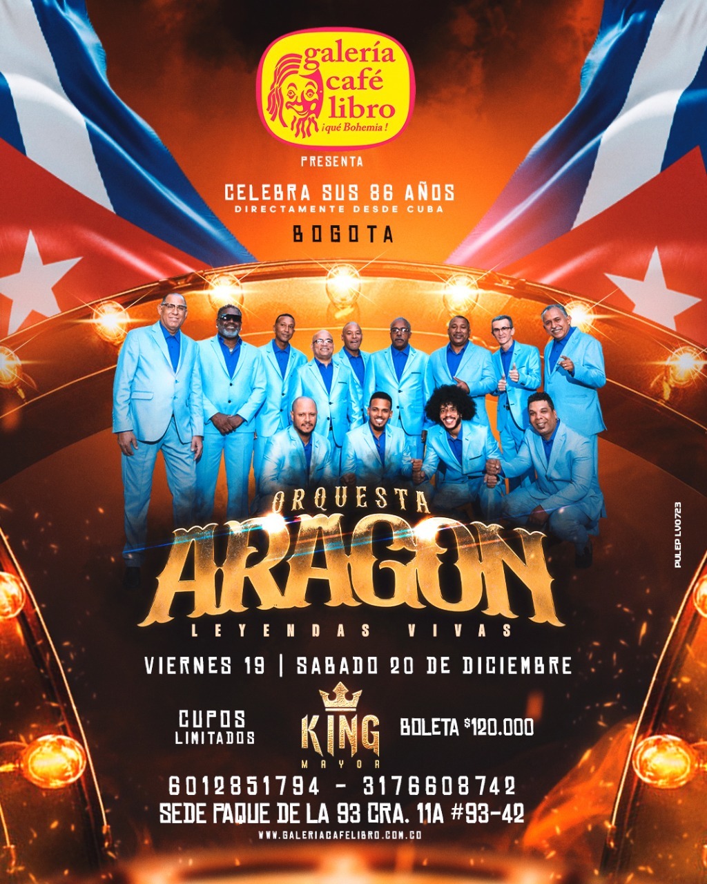 Orquesta Aragon en Galería Café Libro