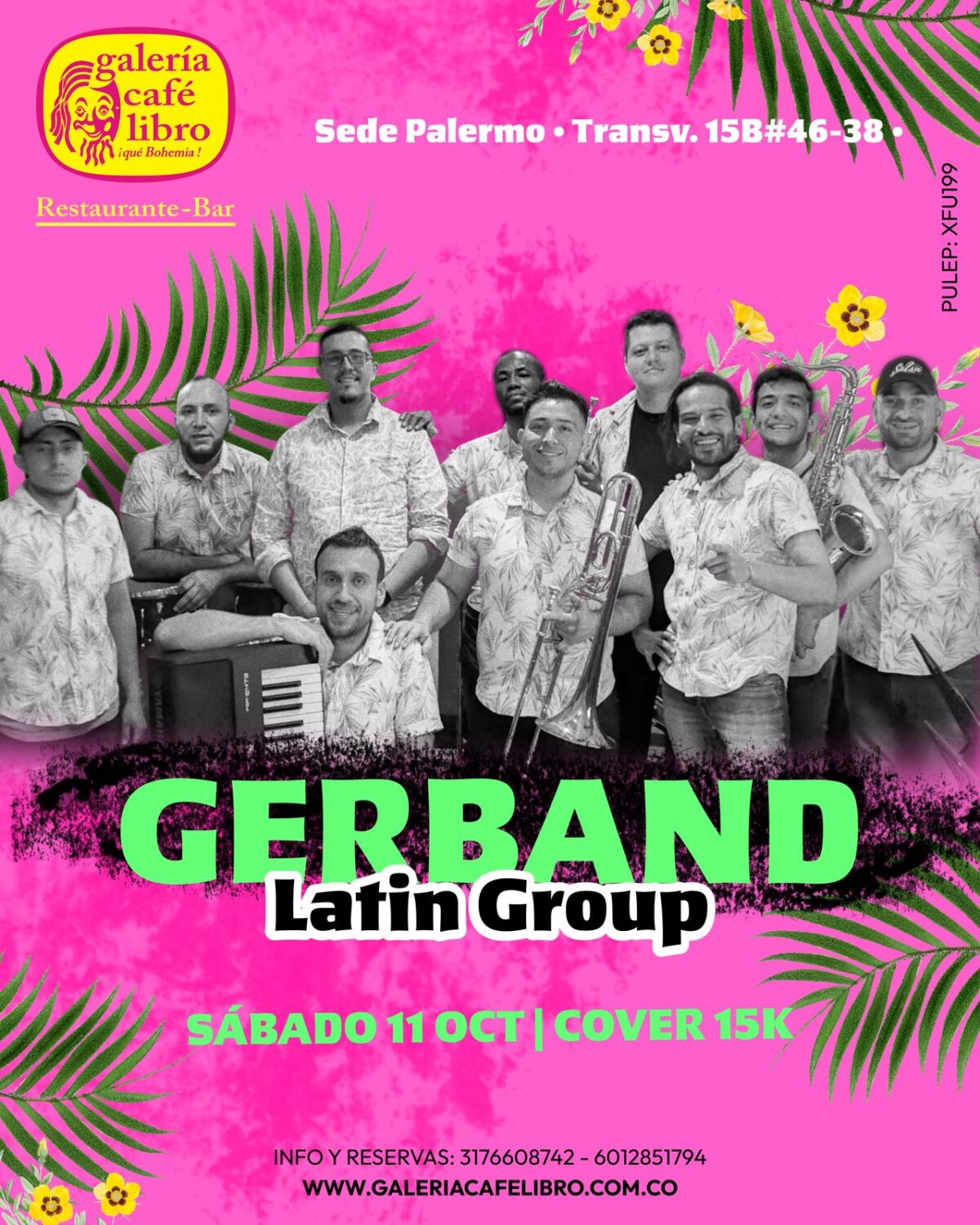GerarBand en Galería Café Libro (Palermo)