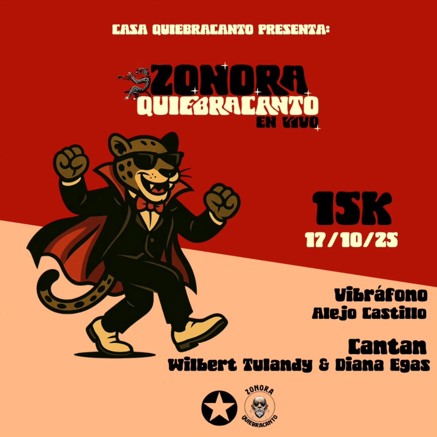 Zonora QC en Casa Quiebra Canto